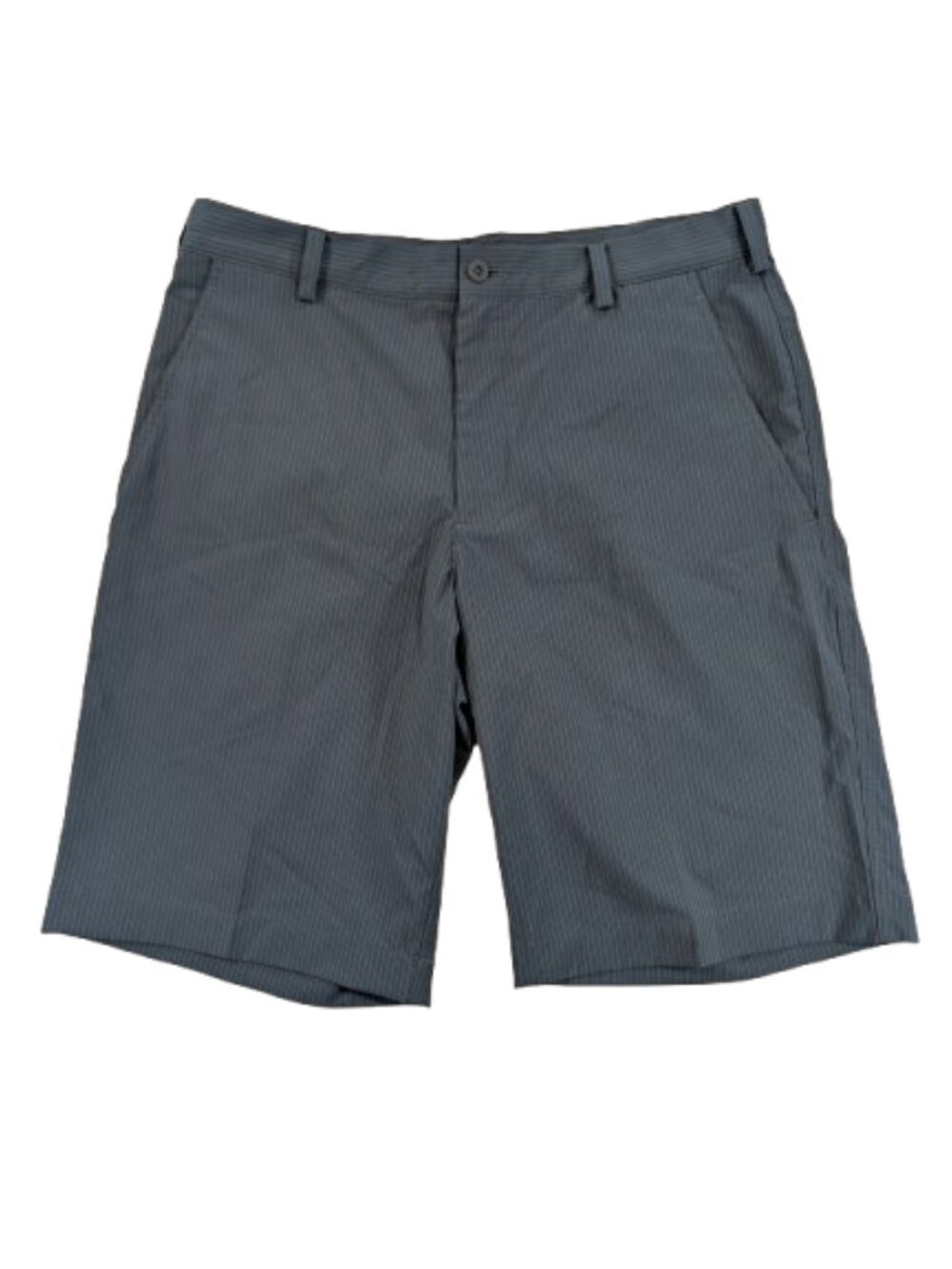 Nike Golf Dri-FIT Navy Blue Pinstripe Shorts Men’s 32 | Athletic Performance